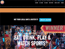 Tablet Screenshot of mobile.daveandbusters.com